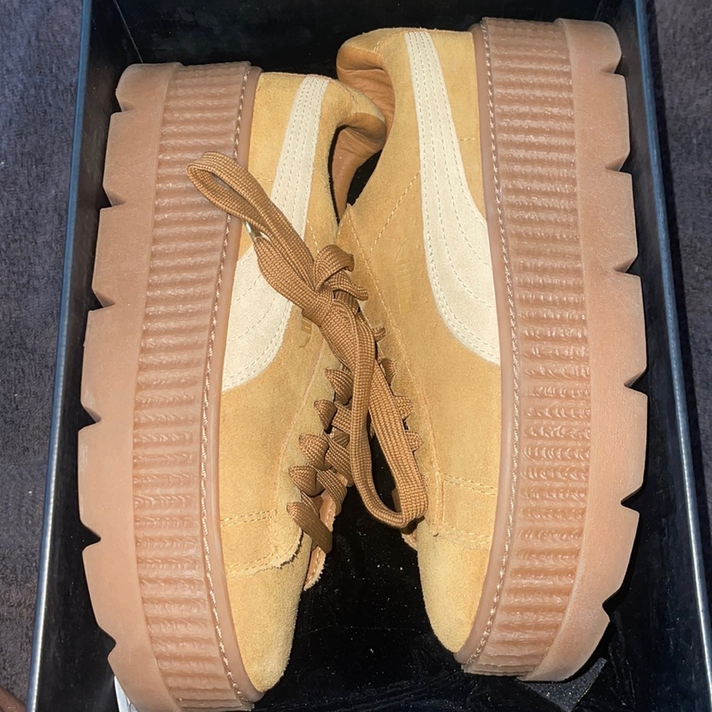 FENTY CREEPERS BROWN  SIZE 8 US WOMENS UK 5.5